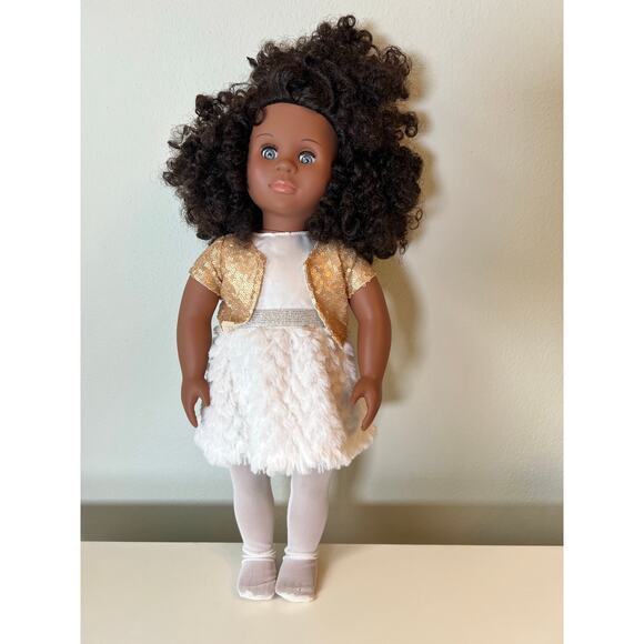 Our Generation Haven 18" African American Curly Hair Brown Eyes 18" Doll *read - Picture 1 of 9
